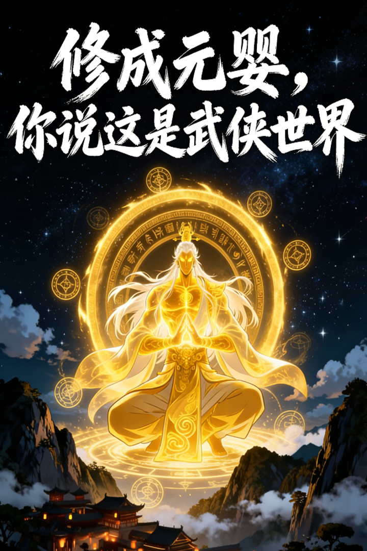 修成元婴你说这是武侠世界封面图
