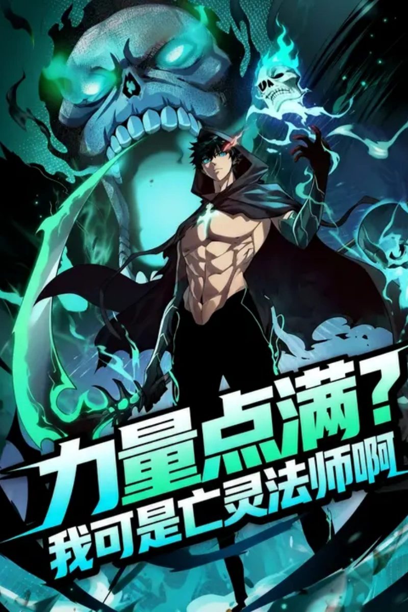 力量点满我可是亡灵法师啊封面图