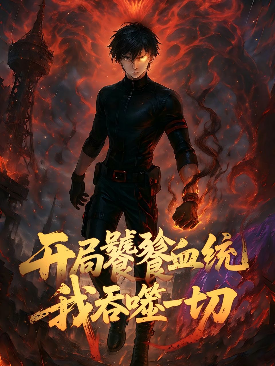 开局饕餮血统，我吞噬一切动态漫封面图