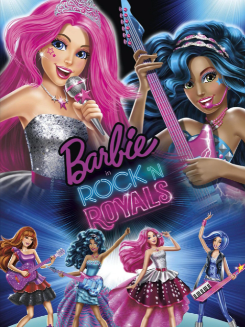 芭比之公主和摇滚训练营 中文配音封面图