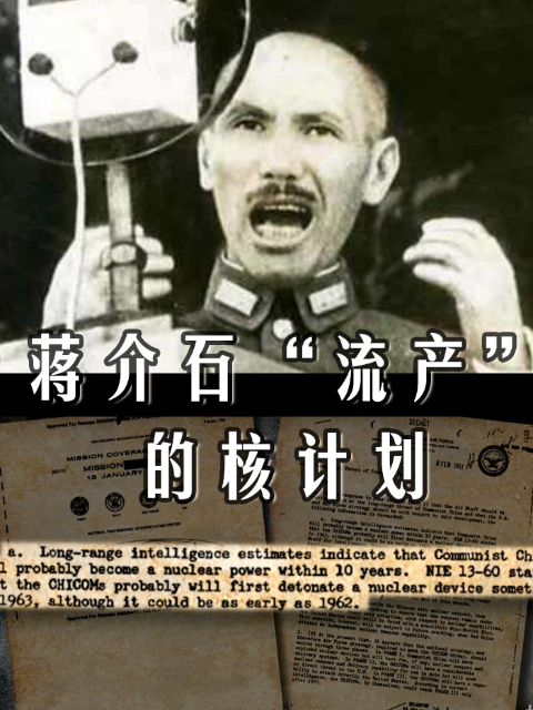 蒋介石“流产”的核计划封面图