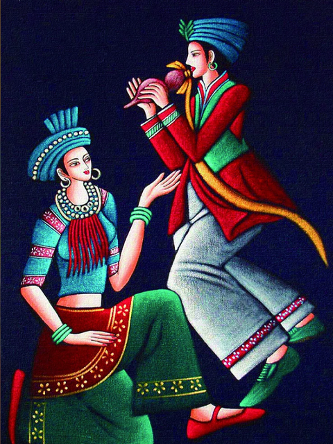 民族风情封面图