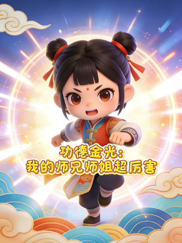 功德金光:我的师兄师姐超厉害动态漫画封面图