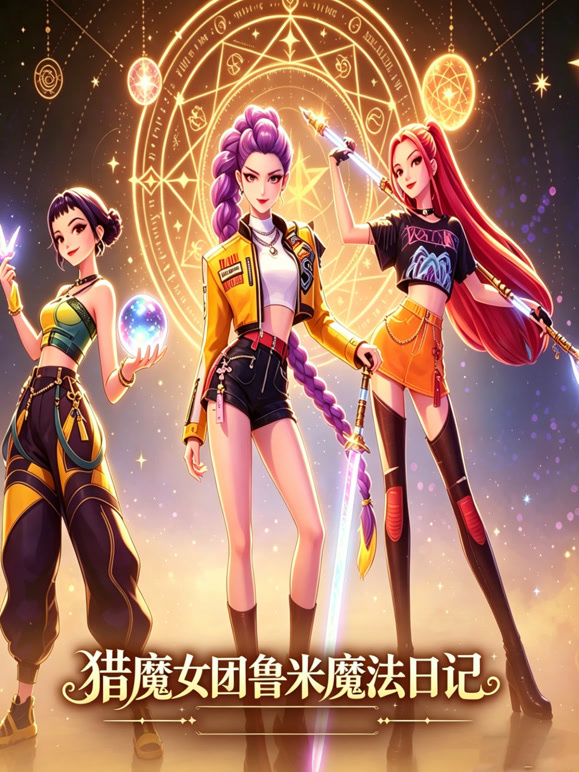 猎魔女团鲁米魔法日记封面图