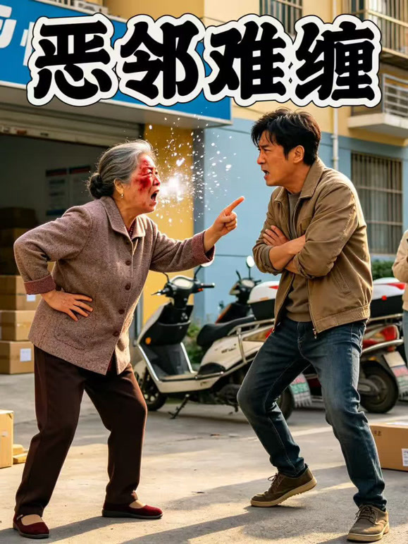 恶邻难缠封面图