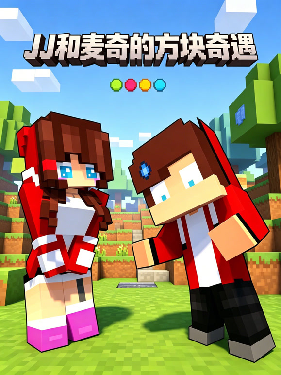 JJ和麦奇的方块奇遇封面图