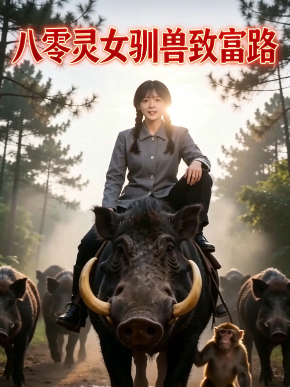 八零灵女驯兽致富路封面图