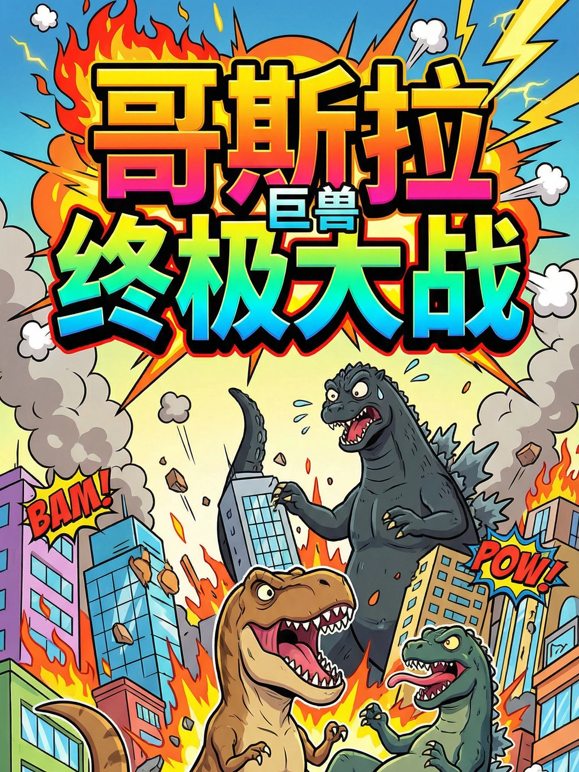 哥斯拉巨兽终极大战封面图