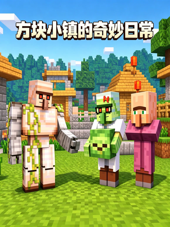 方块小镇的奇妙日常封面图