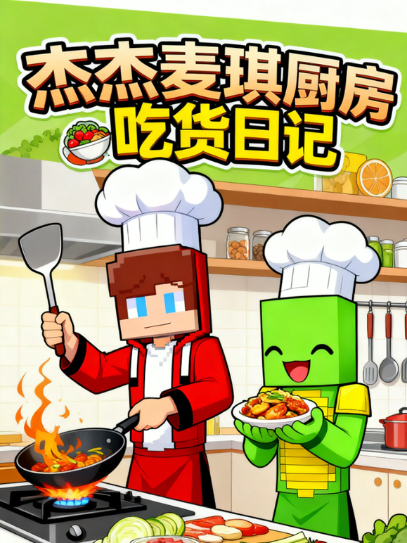 杰杰麦琪厨房吃货日记封面图