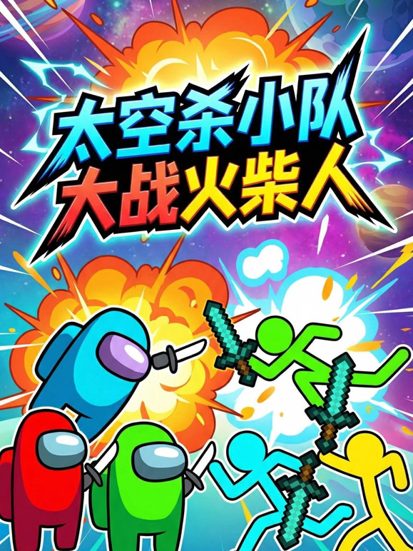 太空杀小队大战火柴人封面图