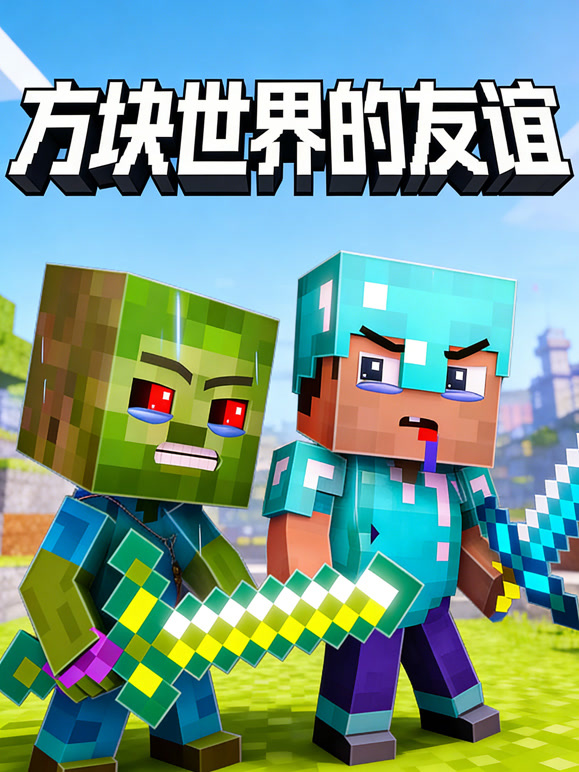 方块世界的友谊封面图