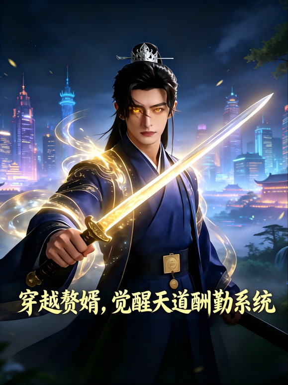 穿越赘婿觉醒天道酬勤系统封面图