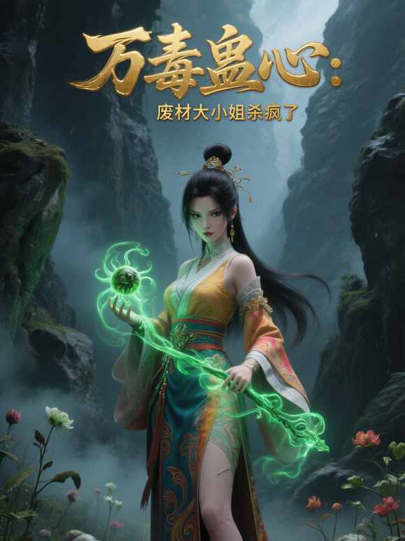 万毒蛊心:废材大小姐杀疯了封面图