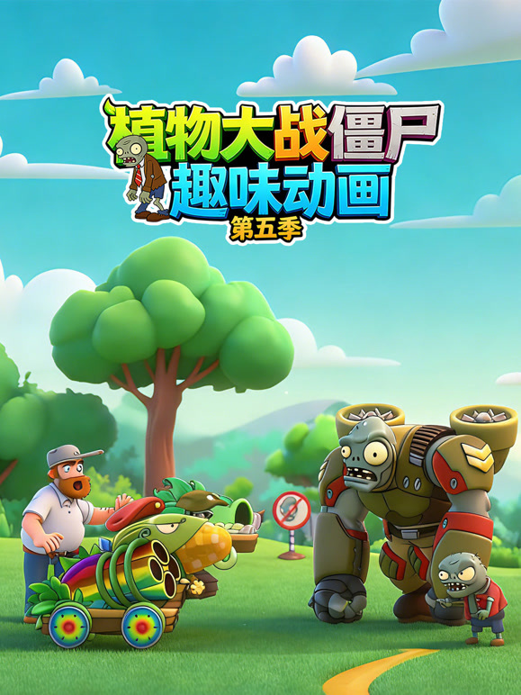 植物大战僵尸趣味动画   第五季封面图