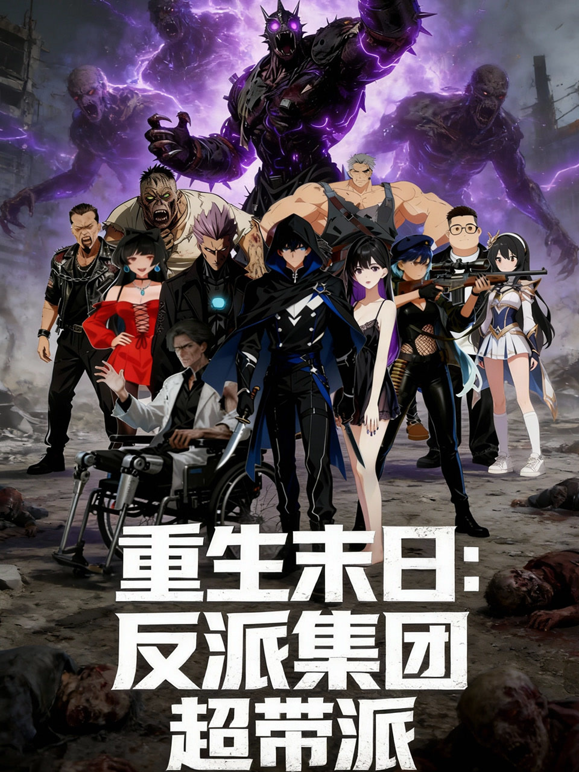 重生末日：反派集团，超带派动态漫画封面图