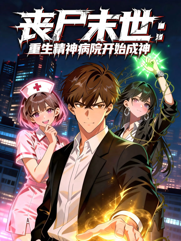 丧尸末世:重生精神病院开始成神动态漫画封面图