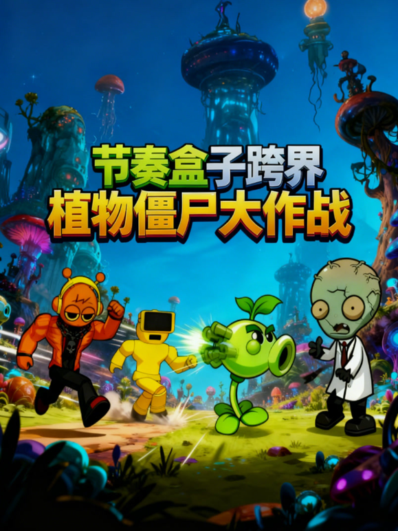 节奏盒子跨界植物僵尸大作战封面图