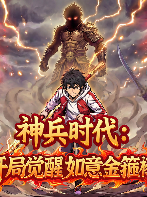 神兵时代:开局觉醒如意金箍棒动态漫画封面图