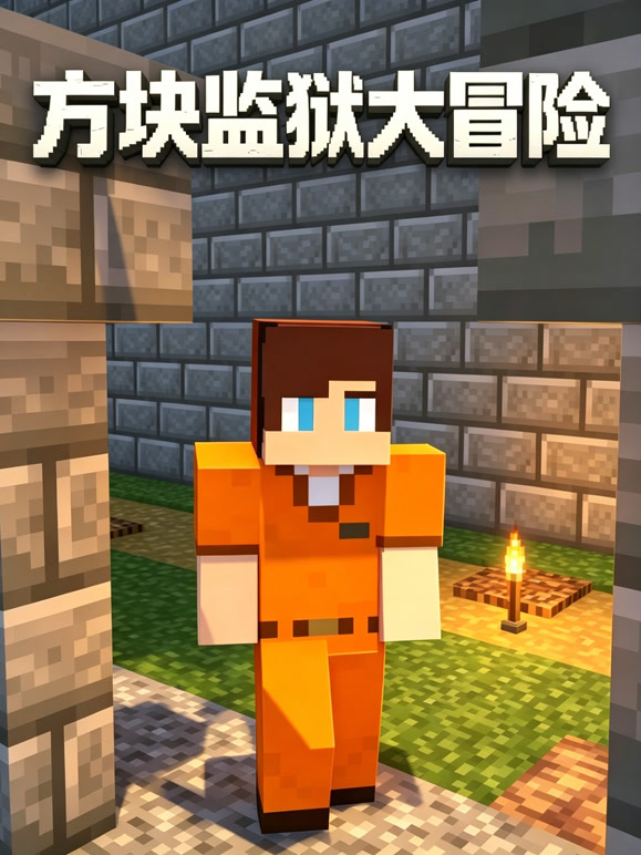 方块监狱大冒险封面图