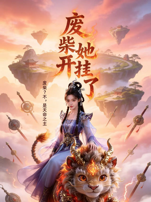废柴她开挂了封面图