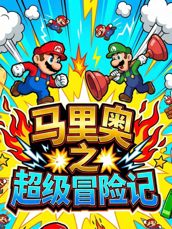 马里奥之超级冒险记封面图
