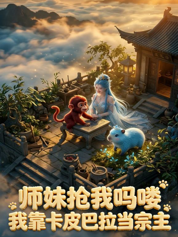 师妹抢我吗喽我靠卡皮巴拉当宗主封面图