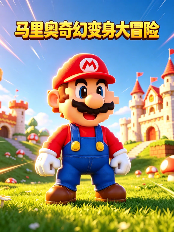 马里奥奇幻变身大冒险封面图