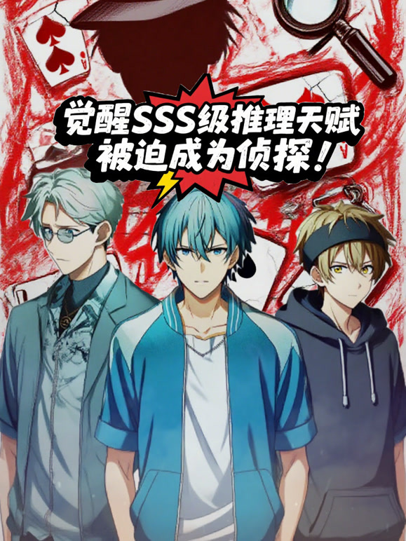 觉醒SSS级推理天赋被迫成为侦探 动态漫画封面图