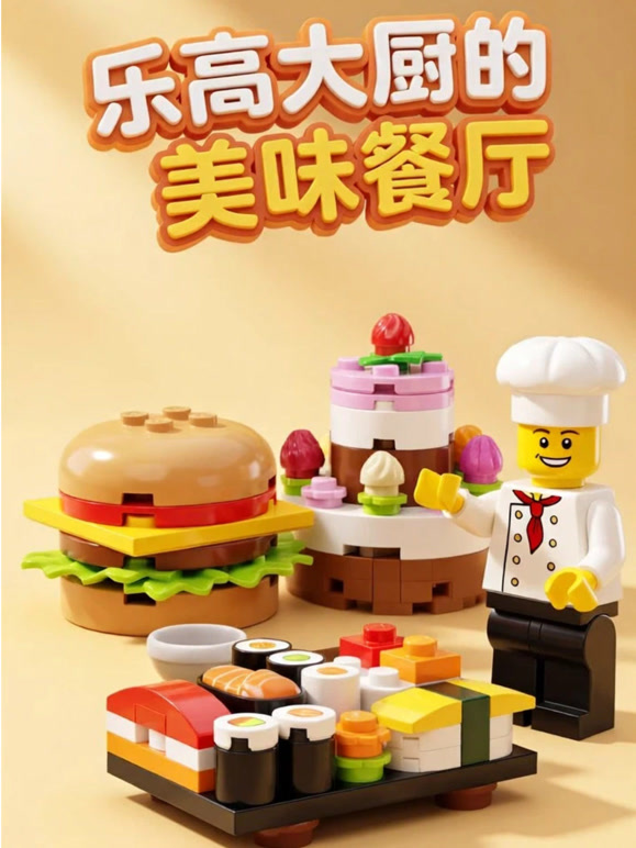 乐高大厨的美味餐厅封面图