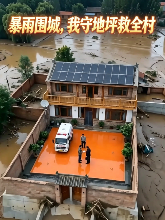暴雨围城我守地坪救全村封面图
