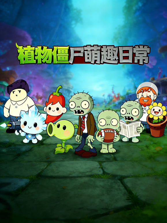 植物僵尸萌趣日常封面图