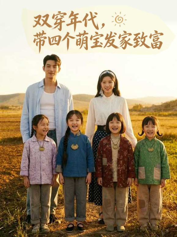 双穿年代带四个萌宝发家致富封面图