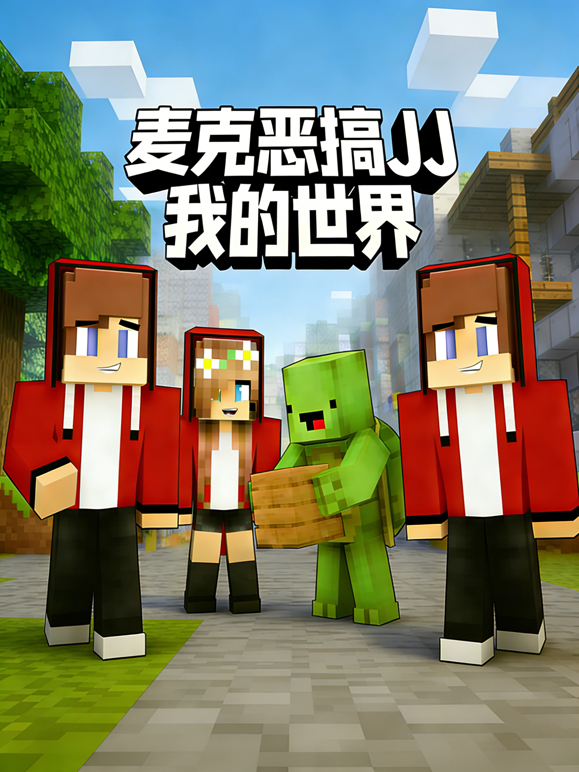 麦克恶搞JJ我的世界封面图
