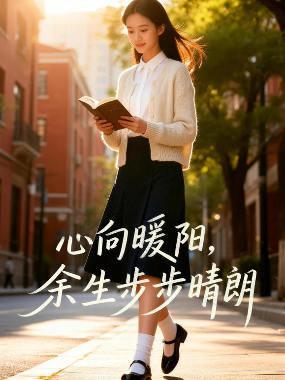 心向暖阳余生步步晴朗封面图