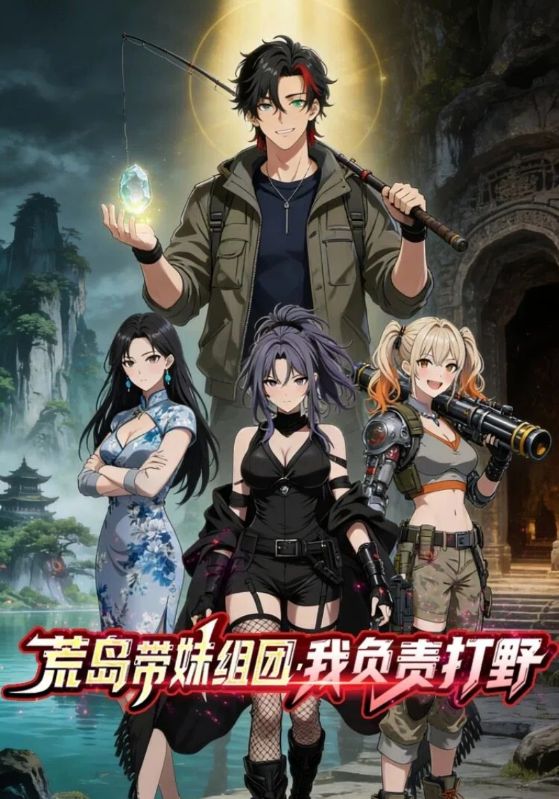 荒岛带妹组团我负责打野封面图