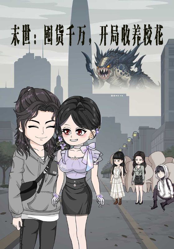 末世:囤货千万开局收养校花封面图