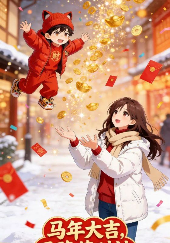 马年大吉天降萌财神啦封面图