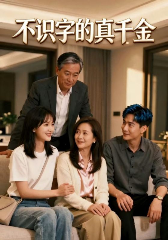 不识字的真千金封面图