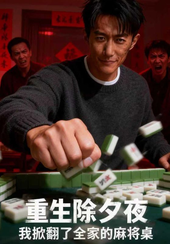 重生除夕夜我掀翻了全家的麻将桌封面图