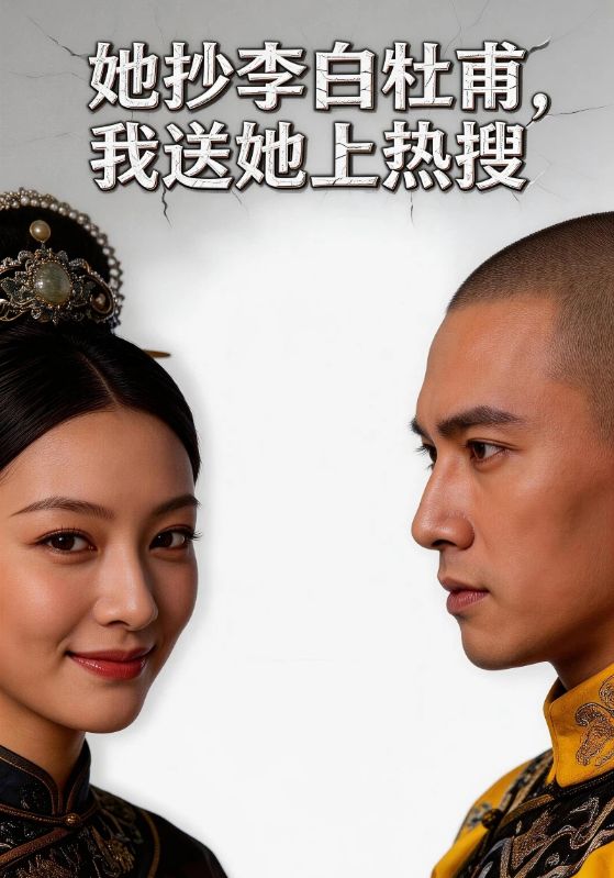 她抄李白杜甫我送她上热搜封面图