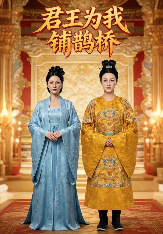 君王为我铺鹊桥封面图