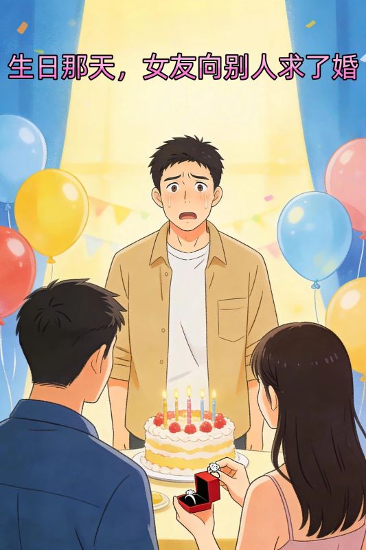 生日那天女友向别人求了婚封面图