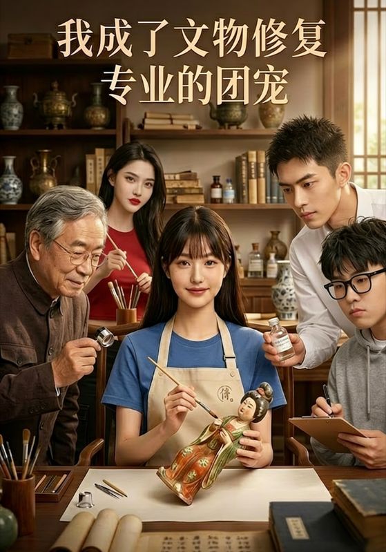 我成了文物修复专业的团宠封面图