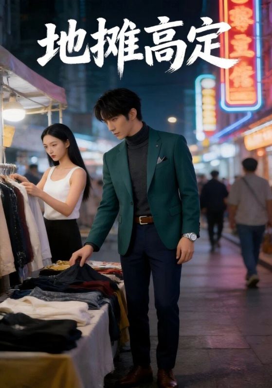 地摊高定封面图
