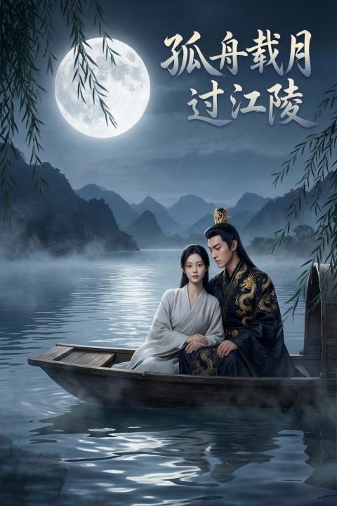 孤舟载月过江陵封面图