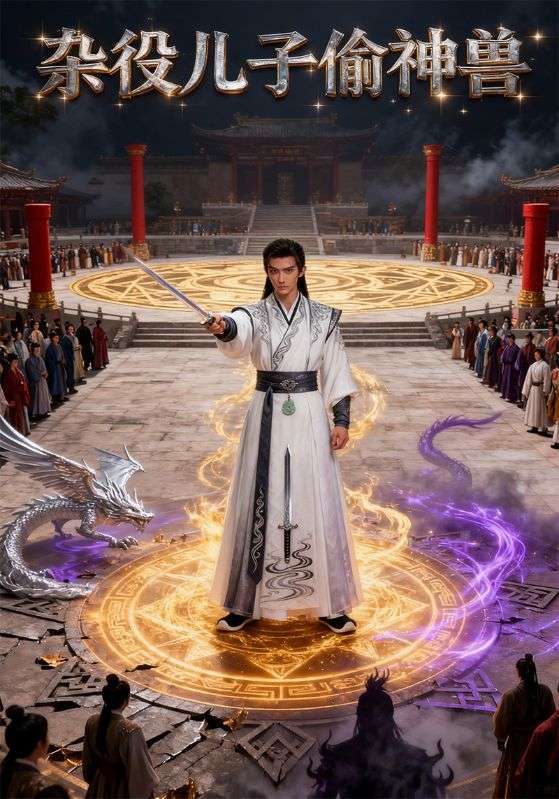 杂役儿子偷神兽封面图