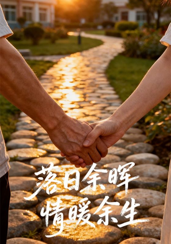 落日余晖情暖余生封面图